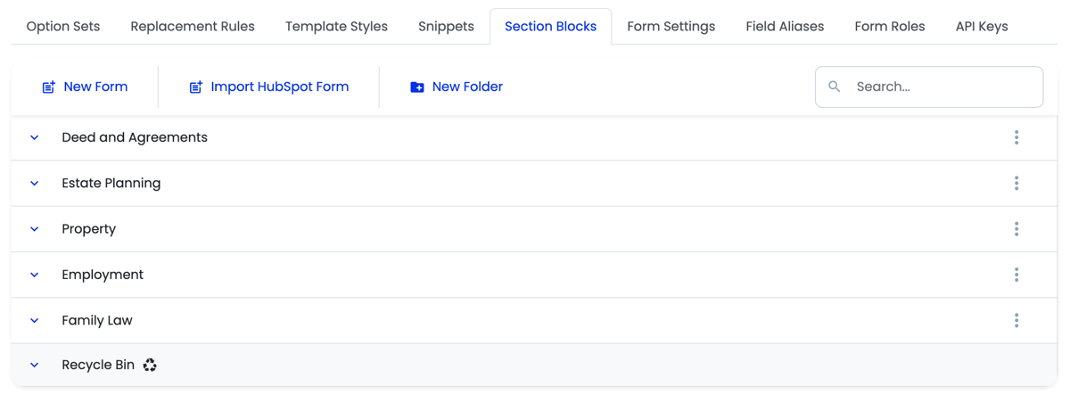 Introducing Section Blocks & Content Blocks