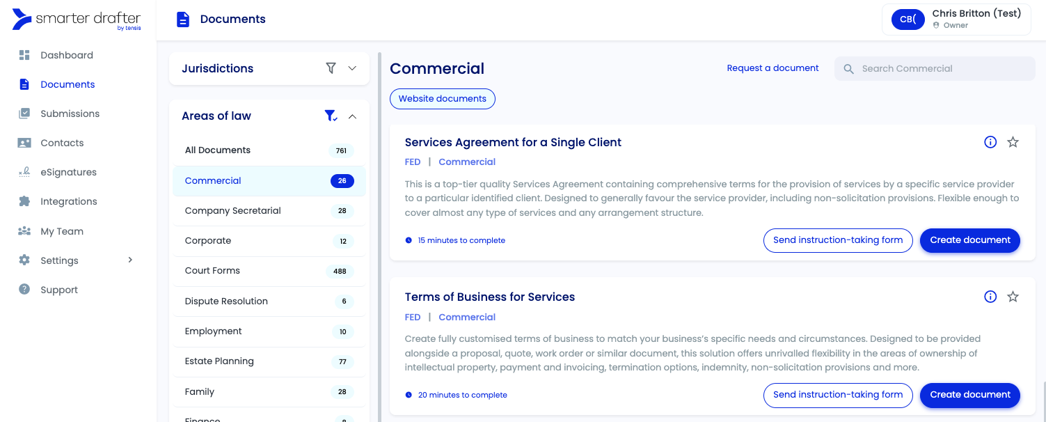 Services Agreements Update MAY24